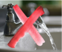 Turn off the tap